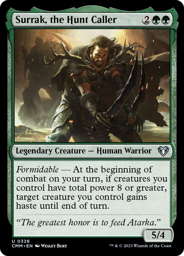 Surrak, the Hunt Caller [Commander Masters] 