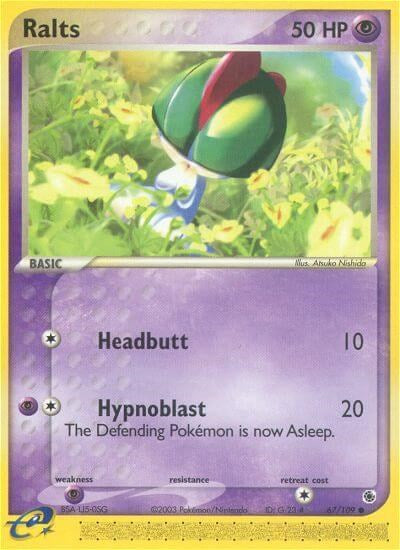 Ralts (67/109) [EX: Ruby &amp; Sapphire] 