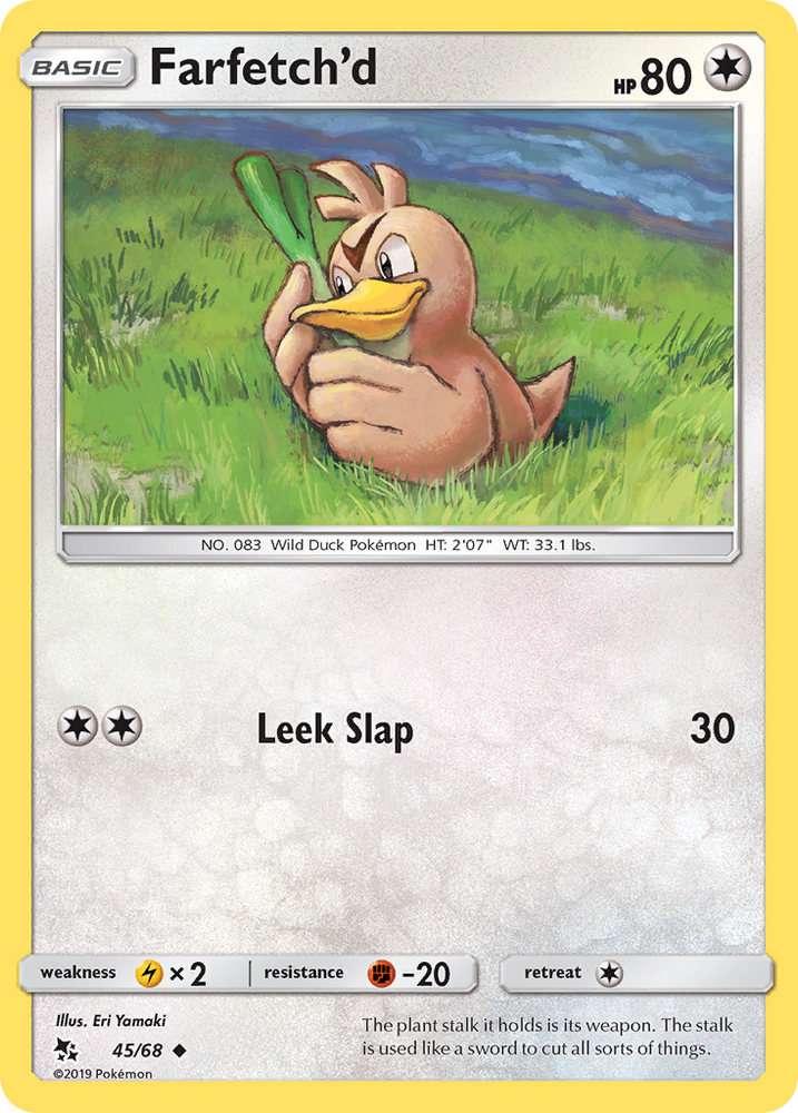 Farfetch'd (45/68) [Sun &amp; Moon: Hidden Fates] 