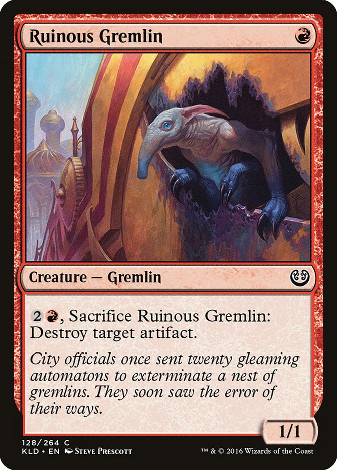 Ruinous Gremlin [Kaladesh] 