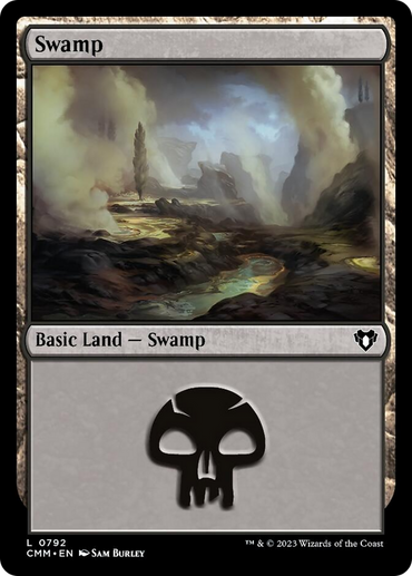 Swamp (792) [Commander Masters] 