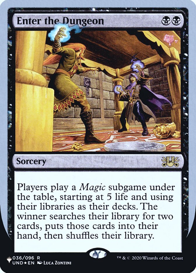 Enter the Dungeon (Unfinity Foil Edition) [The List] 