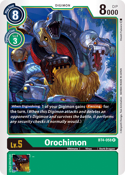 Orochimon [BT4-058] [Great Legend] 