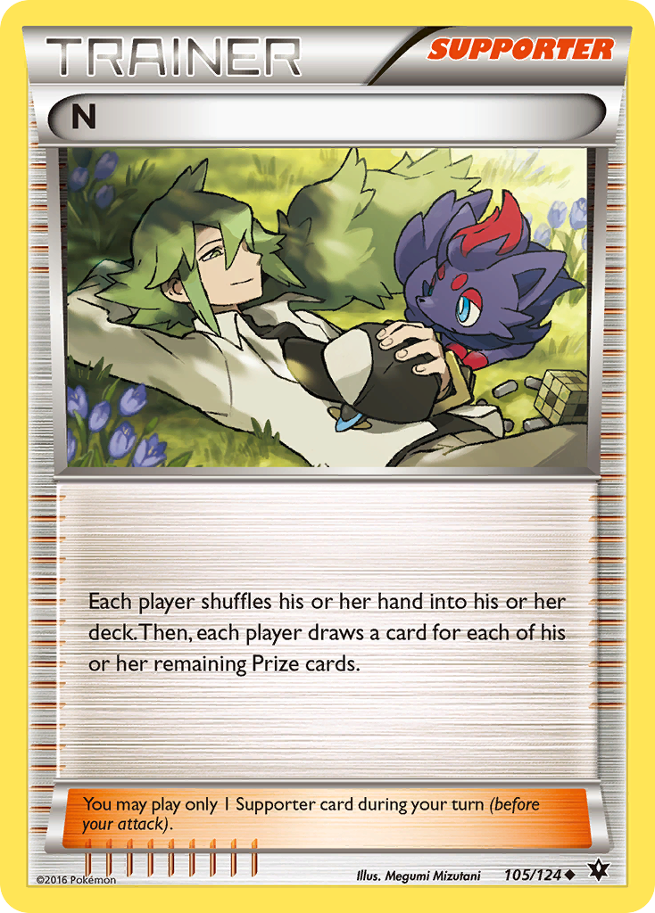 N (105/124) [XY: Fates Collide] 