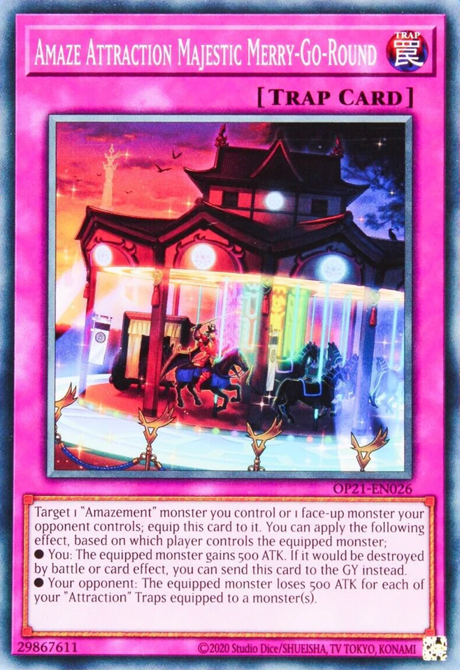 Amaze Attraction Majestic Merry-Go-Round [OP21-EN026] Common 