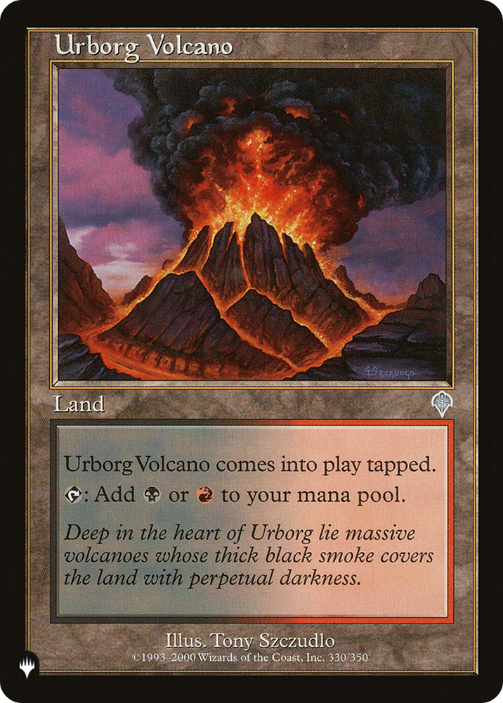 Urborg Volcano [The List Reprints] 