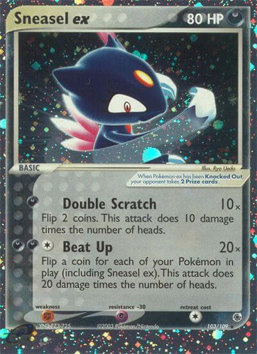 Sneasel ex (103/109) [EX: Ruby &amp; Sapphire] 