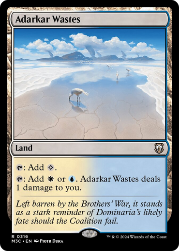 Adarkar Wastes [Modern Horizons 3 Commander] 