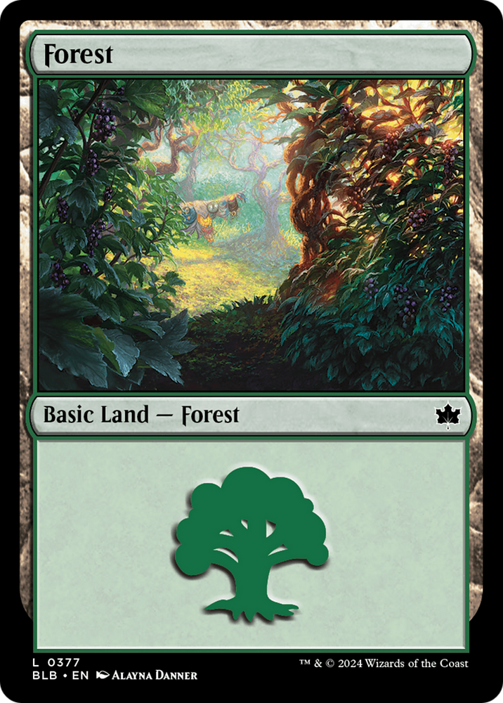 Forest (0377) [Bloomburrow] 