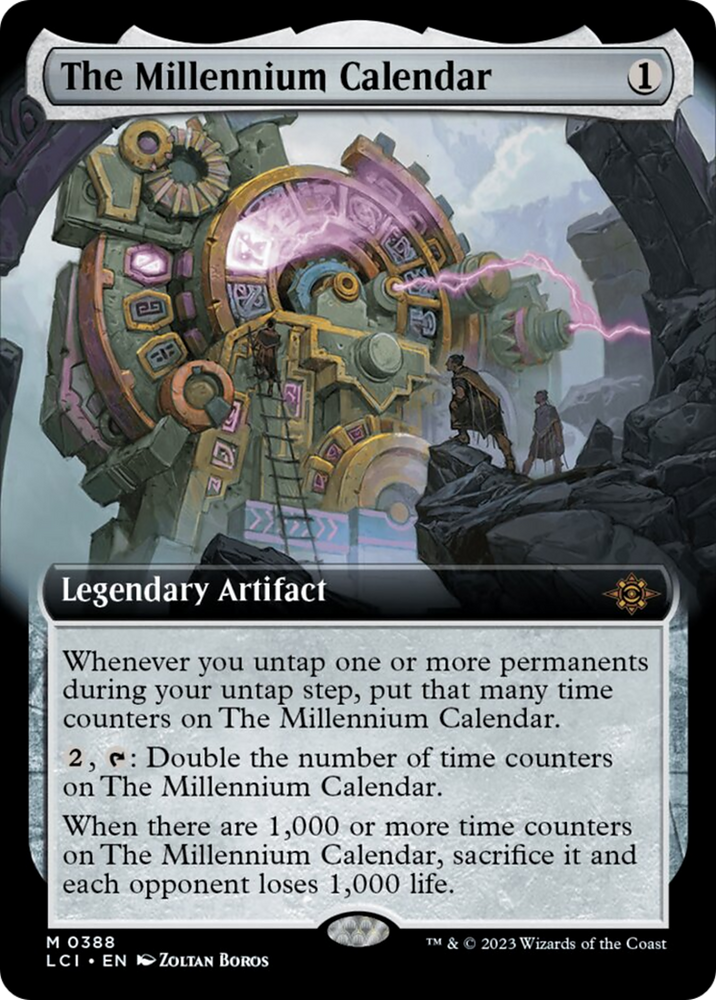 The Millennium Calendar (Extended Art) [The Lost Caverns of Ixalan] 