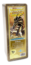 Dragon Shield: Four-Compartment Deck Box - Gold