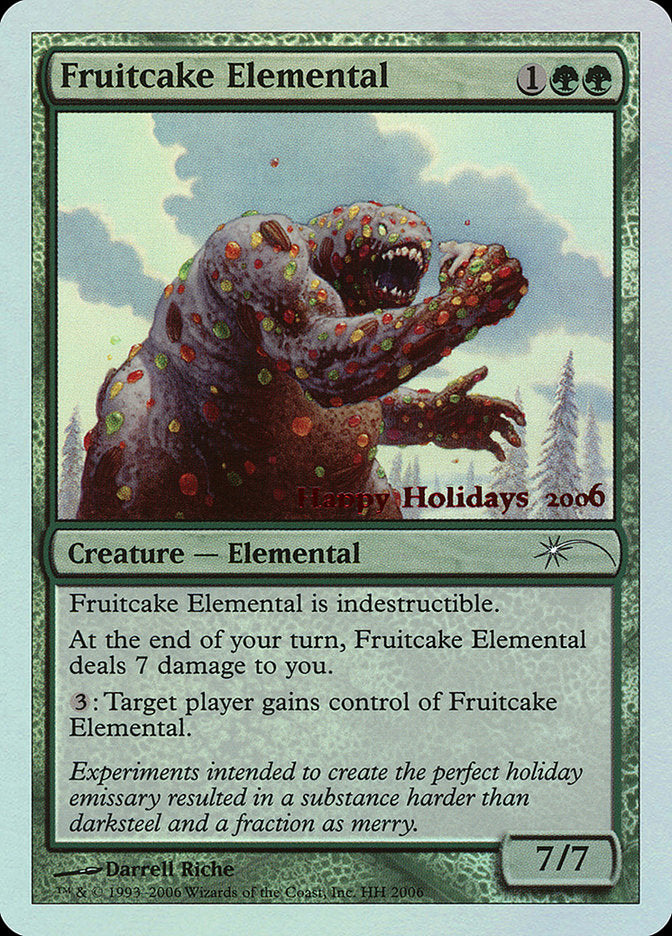 Elemental Fruitcake [Happy Holidays] 