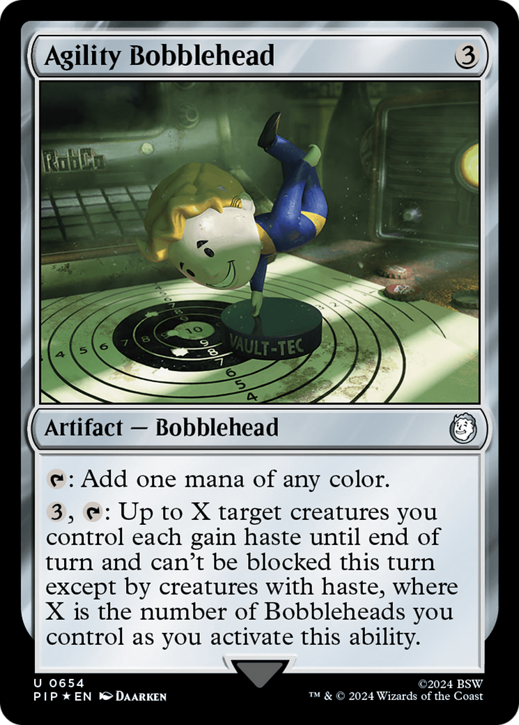 Agility Bobblehead (Surge Foil) [Fallout] 