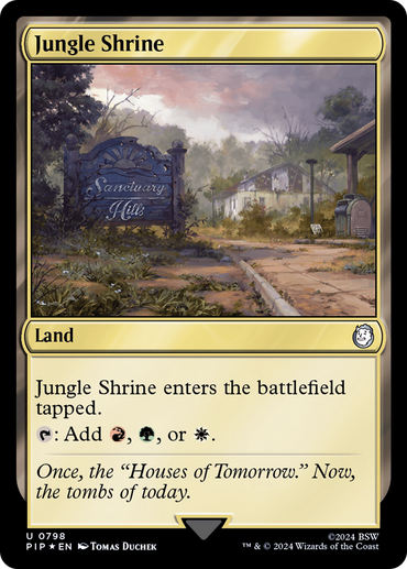 Jungle Shrine (Surge Foil) [Fallout] 