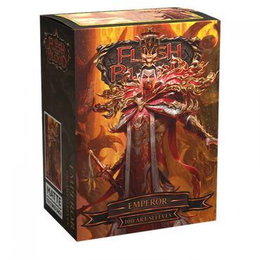 Dragon Shield: Standard 100ct Art Sleeves - Flesh and Blood (Emperor) 