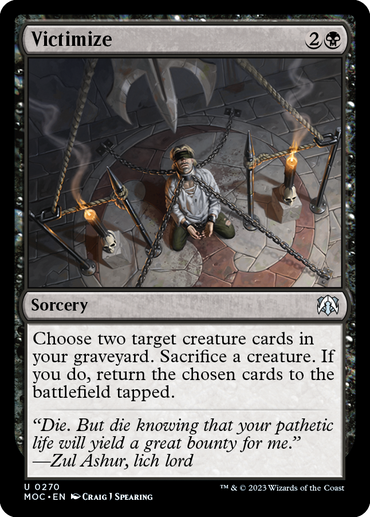 Victimize [March of the Machine Commander] 