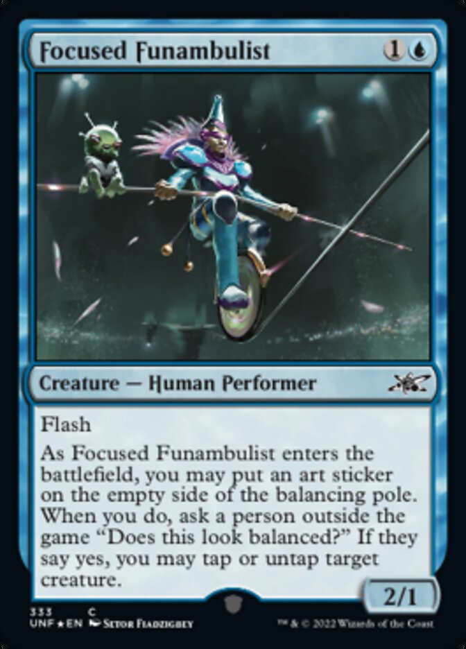 Focused Funambulist (Galaxy Foil) [Unfinity] 