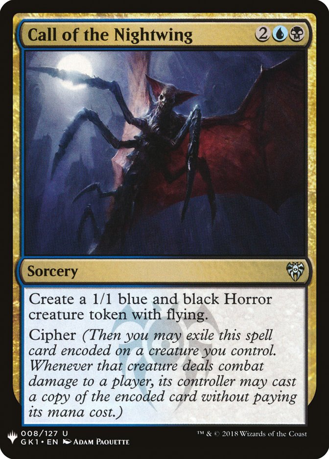 Call of the Nightwing [Mystery Booster] 