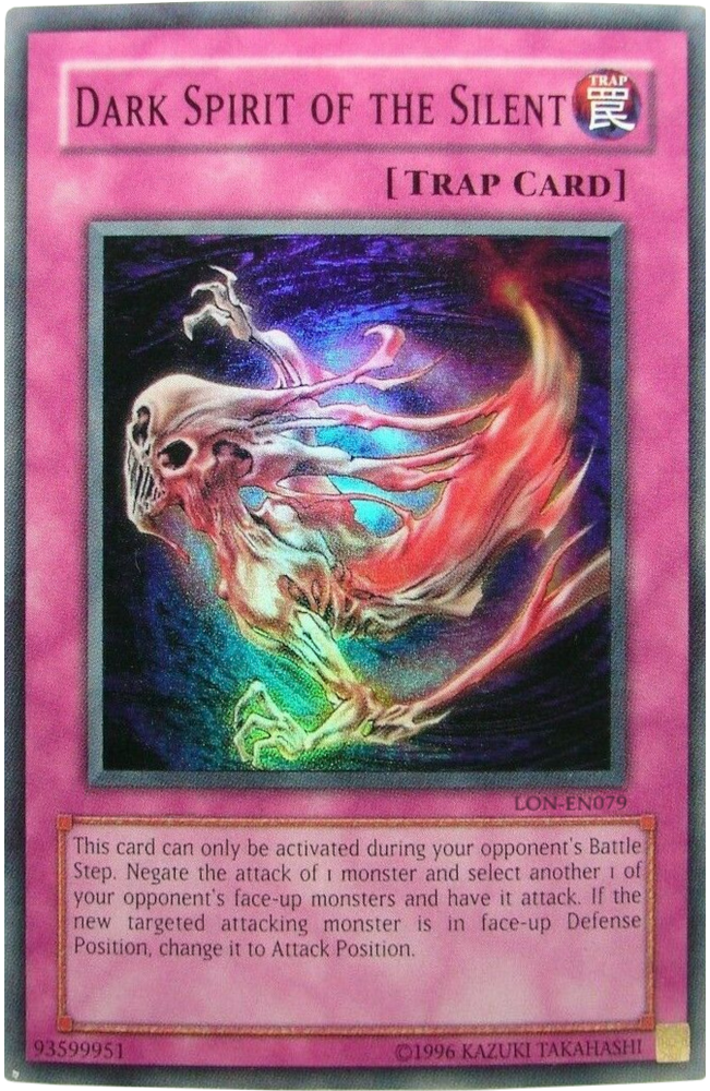 Dark Spirit of the Silent [LON-EN079] Super Rare 