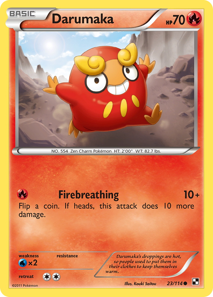 Darumaka (23/114) [Black &amp; White: Base Set] 
