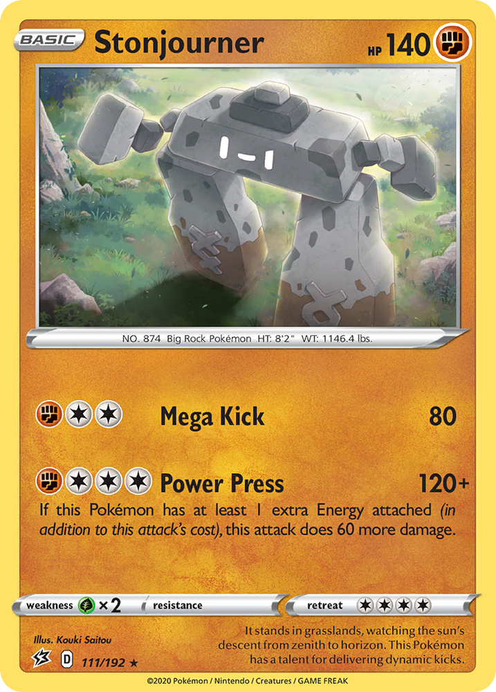 Stonjourner (111/192) [Sword &amp; Shield: Rebel Clash] 
