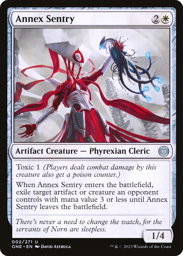 Annex Sentry [Phyrexia: All Will Be One] 