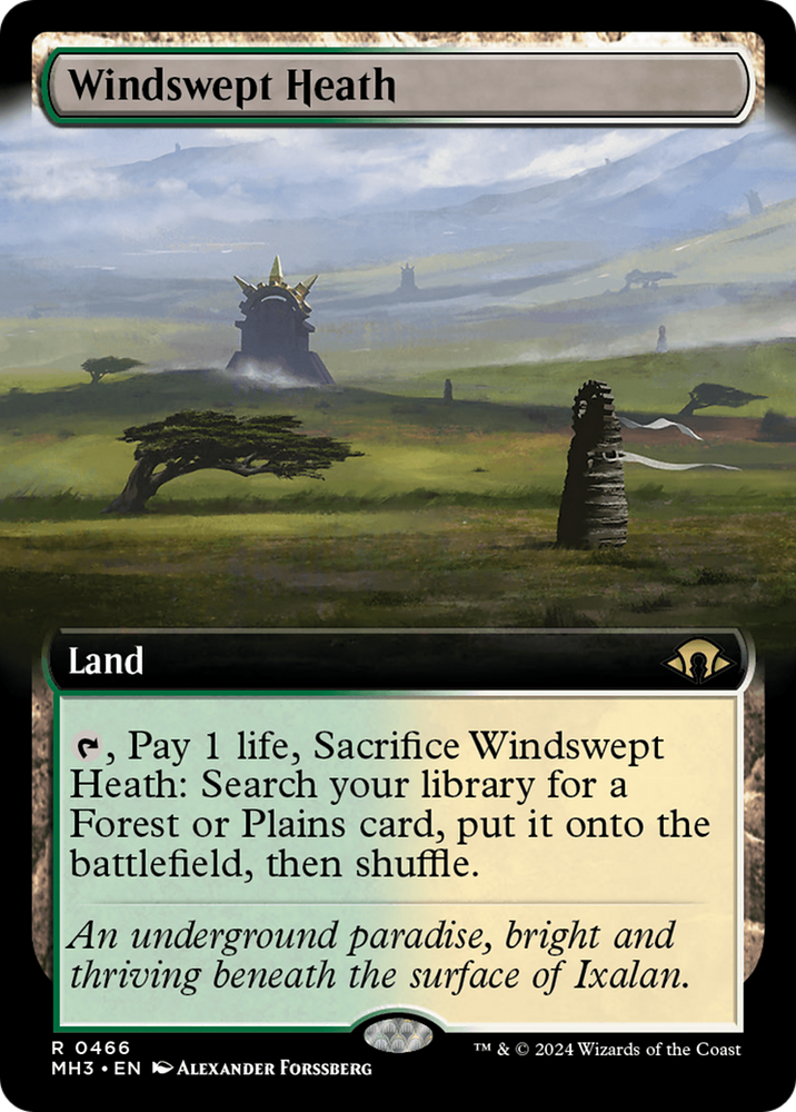 Windswept Heath (Extended Art) [Modern Horizons 3] 