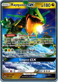 Rayquaza GX (109/168) (Dragons and Shadows - Pedro Eugenio Torres) [World Championships 2018] 