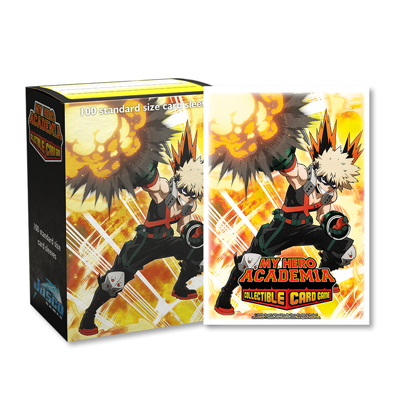 Dragon Shield: Standard 100ct Art Sleeves - My Hero Academia (Bakugo Explode) 