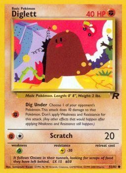 Diglett (52/82) [Team Rocket Unlimited] 