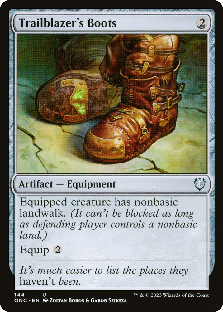 Trailblazer's Boots [Phyrexia: All Will Be One Commander] 