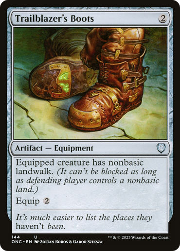 Trailblazer's Boots [Phyrexia: All Will Be One Commander] 