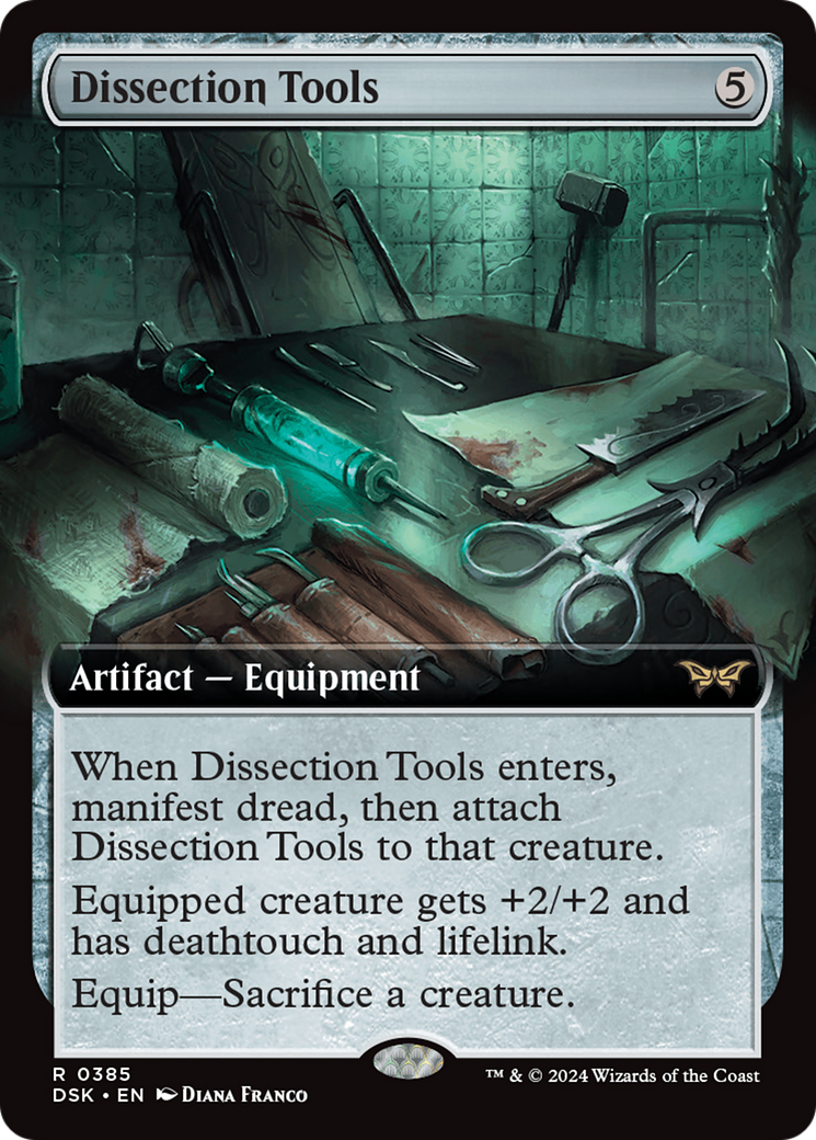 Dissection Tools (Extended Art) [Duskmourn: House of Horror] 