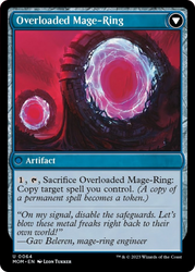 Invasion of Vryn // Overloaded Mage-Ring [March of the Machine] 