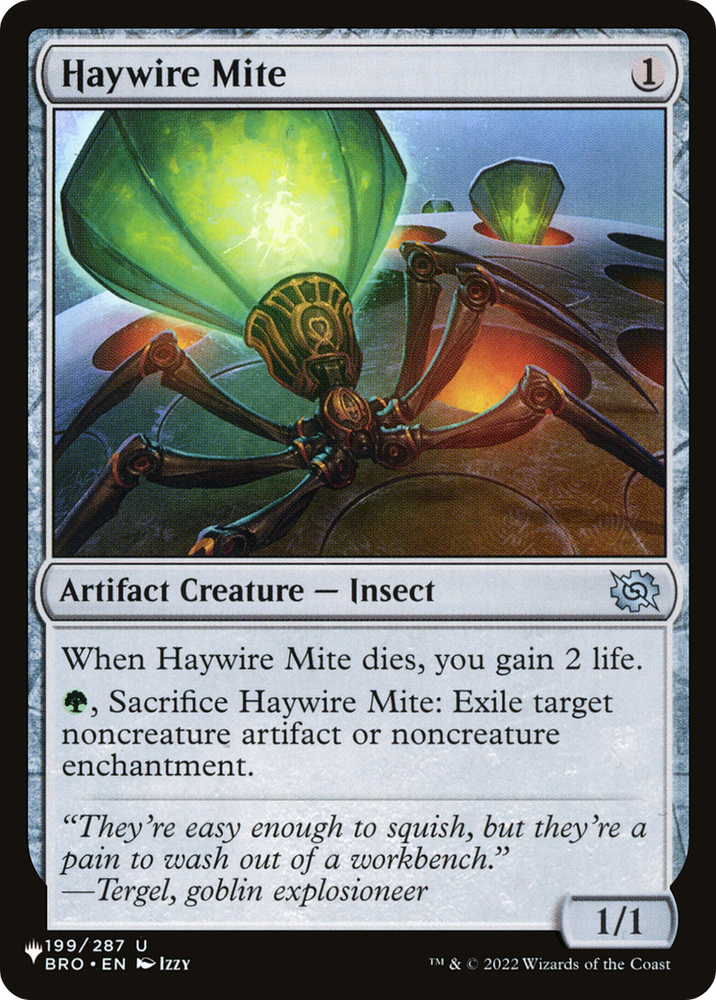 Haywire Mite [The List Reprints] 