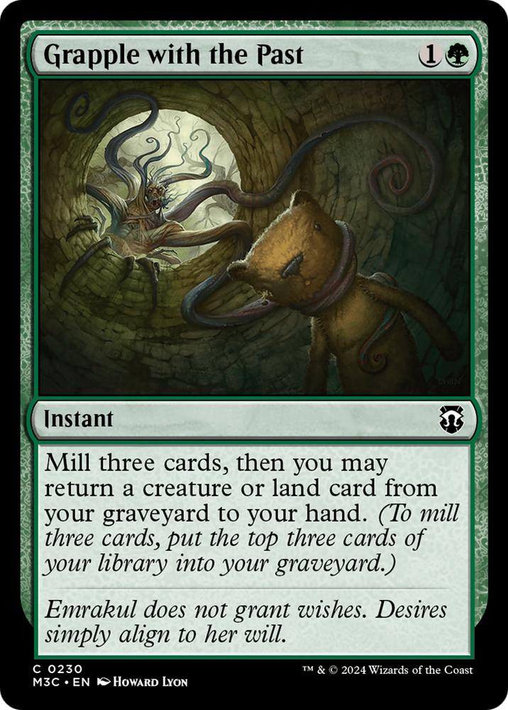 Grapple with the Past (Ripple Foil) [Modern Horizons 3 Commander] 