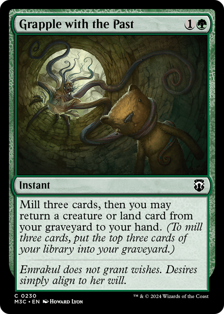 Grapple with the Past (Ripple Foil) [Modern Horizons 3 Commander]