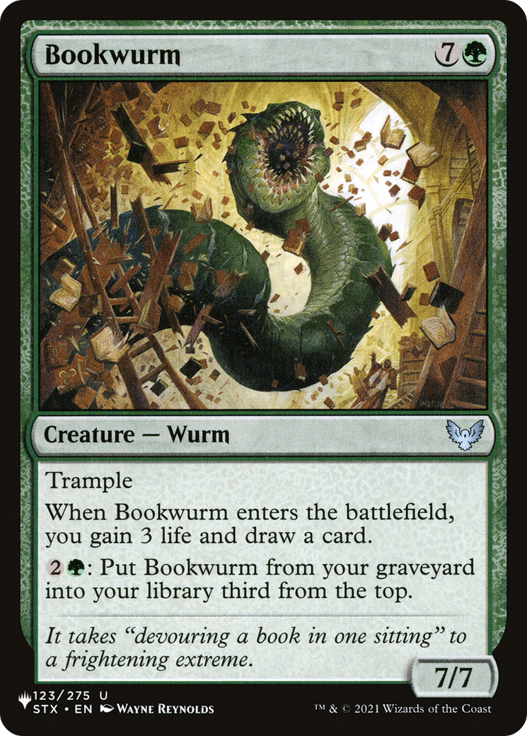 Bookwurm [The List Reprints] 