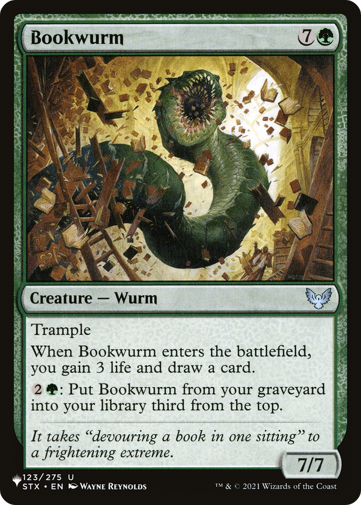 Bookwurm [The List Reprints] 