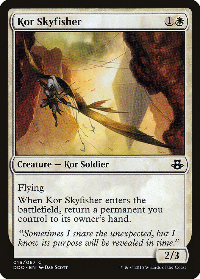 Kor Skyfisher [Duel Decks: Elspeth vs. Kiora] 