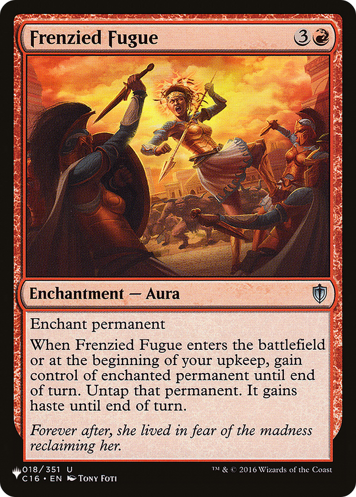 Frenzied Fugue [The List Reprints] 