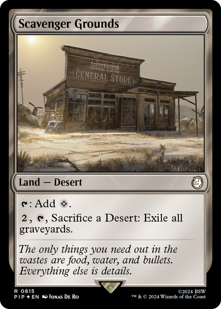 Scavenger Grounds (Surge Foil) [Fallout] 