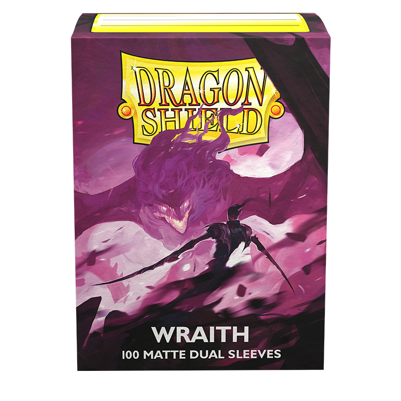 Dragon Shield: Standard 100ct Sleeves - Wraith (Dual Matte) 