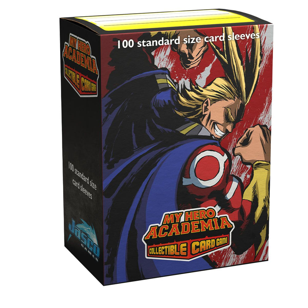 Dragon Shield: Standard 100ct Art Sleeves - My Hero Academia (All Might Flex)