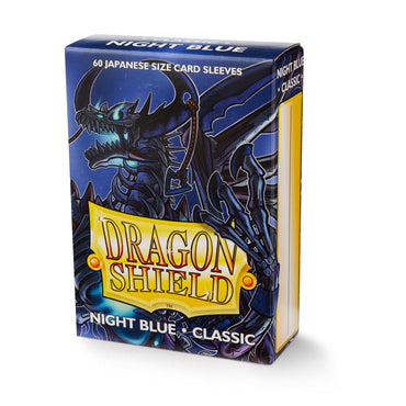 Dragon Shield: Japanese Size 60ct Sleeves - Night Blue Zugai (Classic) 