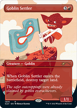 Goblin Settler (Borderless) [Secret Lair Drop Series] 