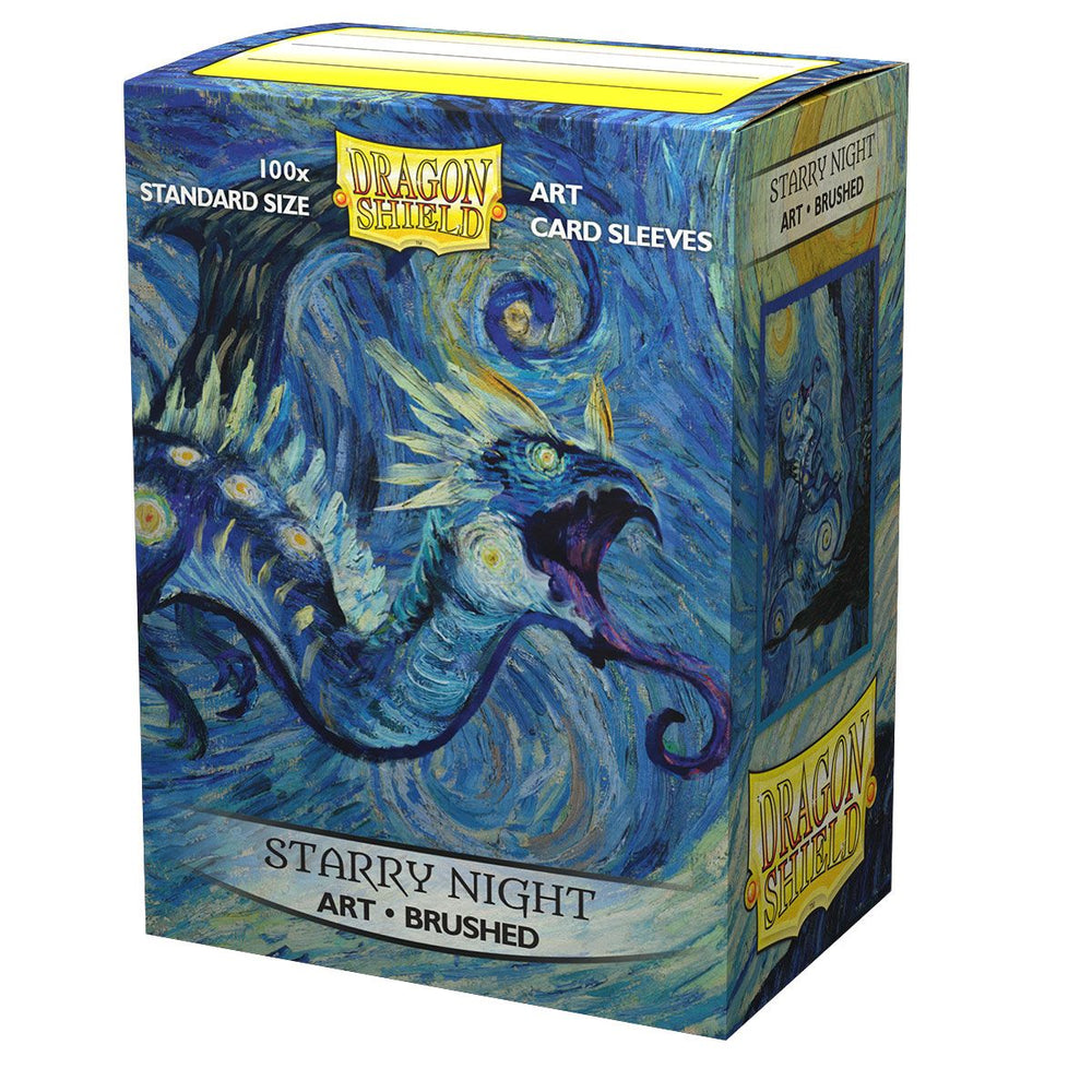 Dragon Shield: Standard 100ct Brushed Art Sleeves - Starry Night 