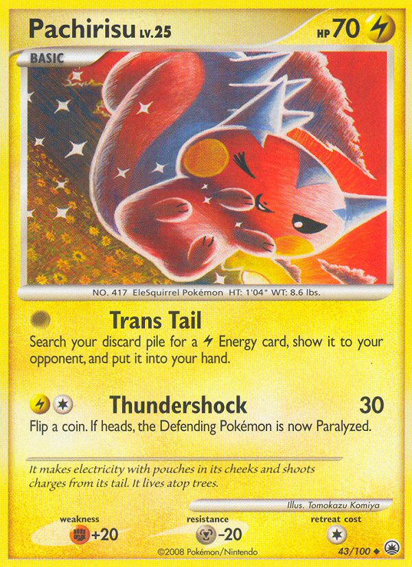 Pachirisu (43/100) [Diamond &amp; Pearl: Majestic Dawn] 