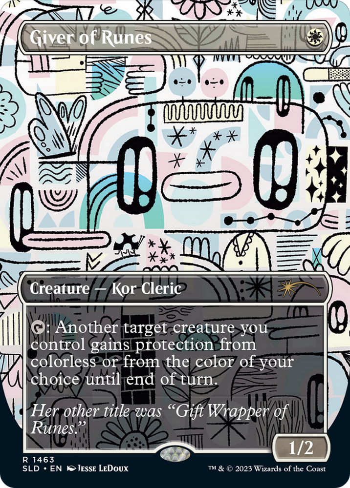 Giver of Runes (Rainbow Foil) [Secret Lair Drop Series] 