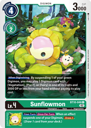 Sunflowmon [BT10-048] [Xros Encounter] 